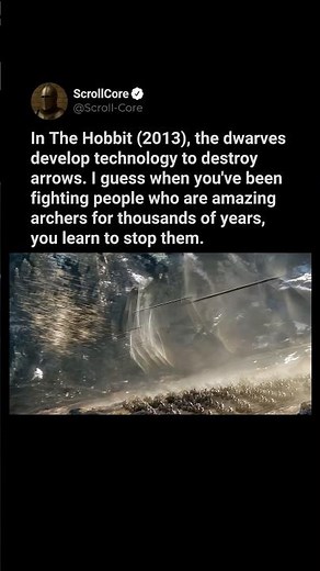 In The Hobbit (2013), the Dwarves finally learn