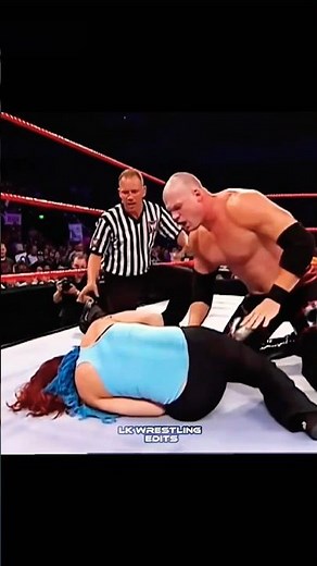 The story of Kane and Lita vs Snitsky 🥵 #wwe #kane #raw #shorts