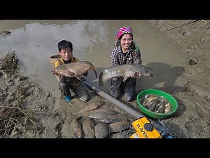 FULL VIDEO 20days daily life of highland boy and beautiful girl catching fish, fishing for sale