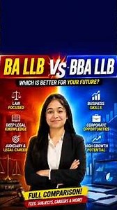BA LLB vs BBA LLB ⚖️ Which Law Degree Gives Better Career & Salary?