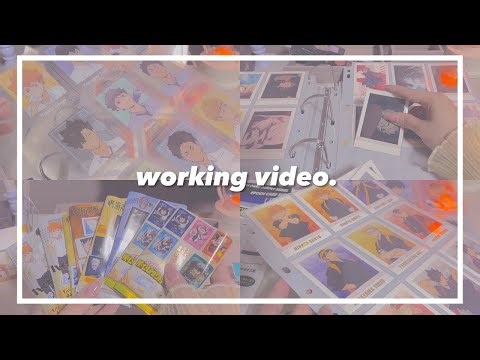 ￤作業動画￤お気に入りファイルとスリーブでぱしゃこれ整理🍥￤無言asmr￤