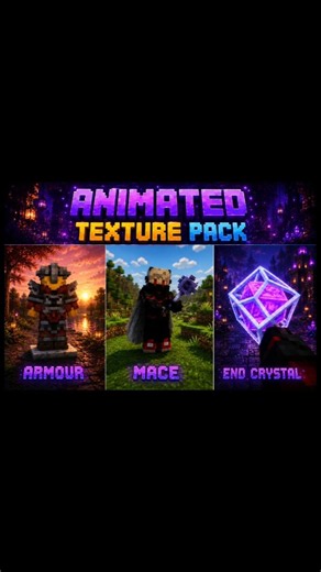 Minecraft Animated Texture Pack 🤯
