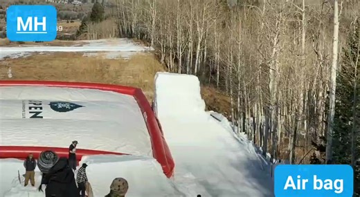 Hot Sale Commercial Inflatable Jump air Bag BMX Stunt Training air Bag Freestyle Free Drop Skiing Landing air Bag