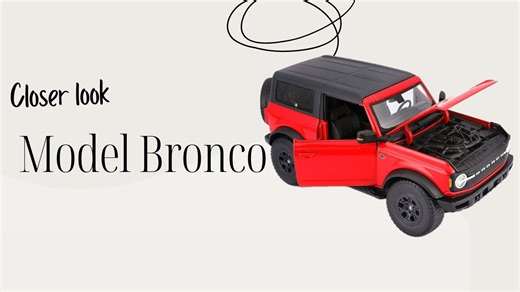 Watch Get a closer look at this Model Bronco. on Amazon Live