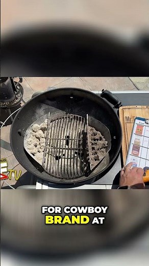 The Ultimate BBQ Charcoal Test Cowboy vs B&B | Temperature Showdown