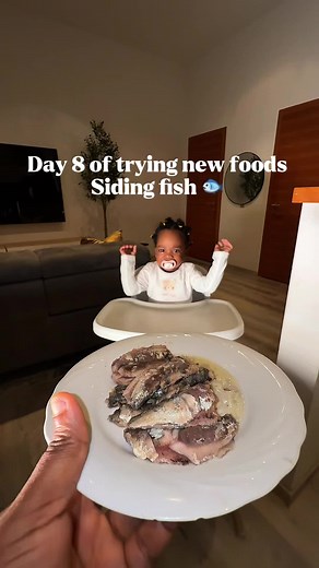 Baby's Hilarious Reaction to First Bite of Fish
