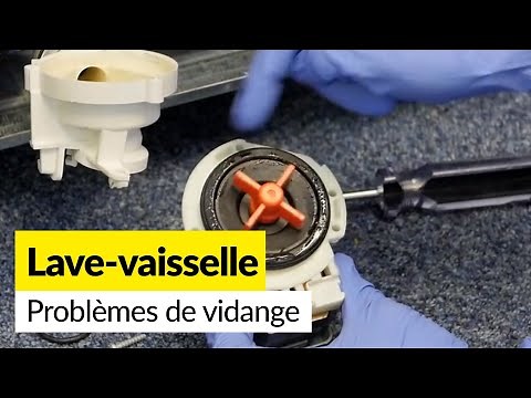 Les 6 causes de problèmes de vidange sur un Lave-vaisselle