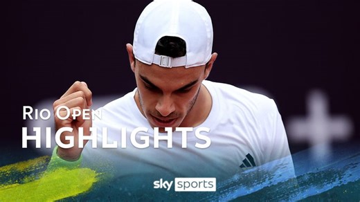 Francisco Cerundolo vs Dusan Lajovic | Rio Open highlights