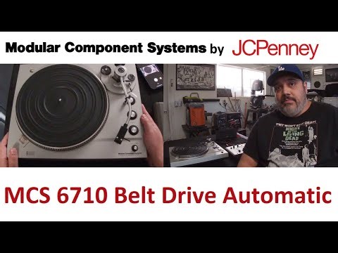 MCS - Turntable 6710 - Technics SL-1650 (type) Clone