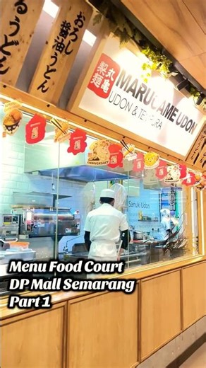 Menu Food Court DP Mall Semarang Part 1. Menunya banyak banget kadi per part yaaaaa.... #semarang