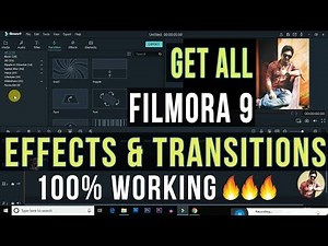 Get all effects & transitions in Filmora 9 - Hindi | English subtitle
