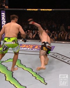 #OnThisDay 7 years ago, Andrei Arlovski & Travis Browne left it all in the Octagon for one of the CRAZIEST one round fights in UFC history 📖 [ via UFC on This Day UFC Fight Pass ] | UFC