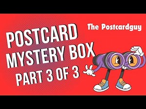 Buying old postcards by mail, part 3 of 3, The Postcard Guy 11/01/25