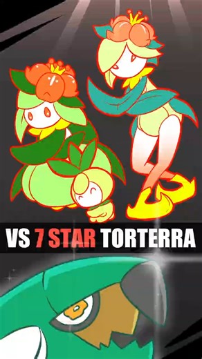 The entire Petilil line VS 7 Star Torterra! | #pokemon #pokemonscarletviolet