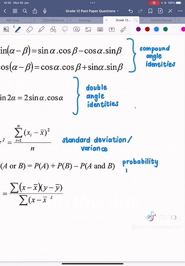 Mastering Grade 12 Formula Sheet for Success
