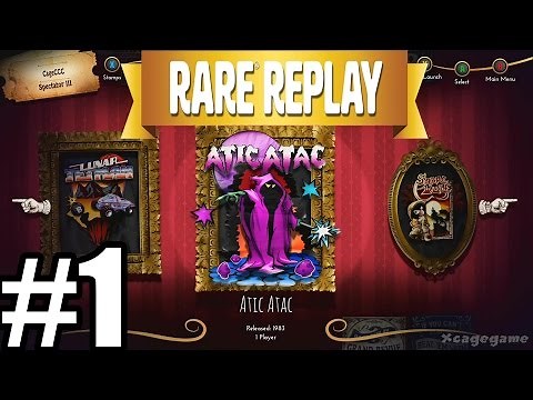 Rare Replay - Gameplay Walkthrough Part 1 - Jetpac , Atic Atac , Sabrewulf & more [ HD ]
