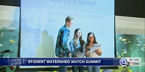 Budding biologists present findings at Student Watershed Watch Summit