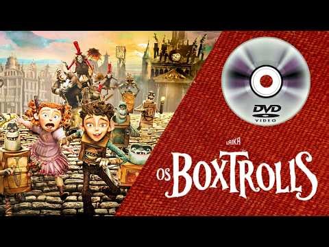 OS BOXTROLLS DVD + MENU + SINOPSE