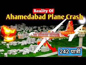 Air India Plane Crash Explained In 3D Animation
