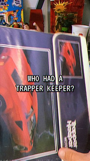 What kind of Trapper Keeper did you have? The sound of the Velcro sure does take me back! #oldschool #80s #90s #80skid #90skids | Rerun The 80s