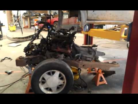 Taking apart an astro van