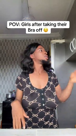 Girls' Reactions After Removing Their Bras