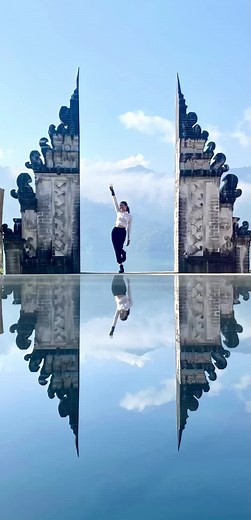 Yoga Poses by the Lakeside in Pokhara