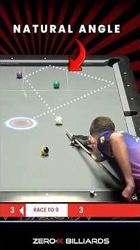Natural Angles - A Quick Lesson - Pro Tips #pool1 #billiardsgame #billiards