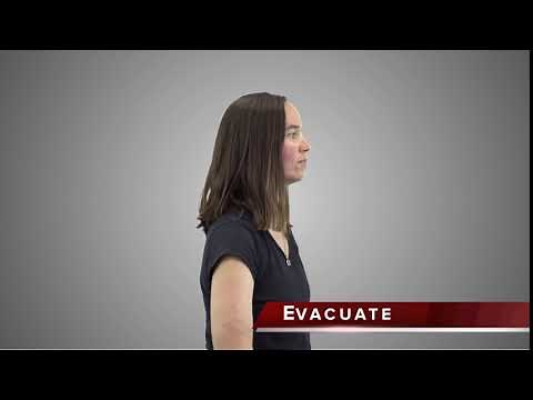 Evacuate - Safety Terms in ASL