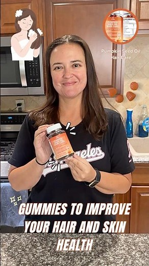 Fuller hair in weeks with this gummy routine #hairgrowth #results #skincare