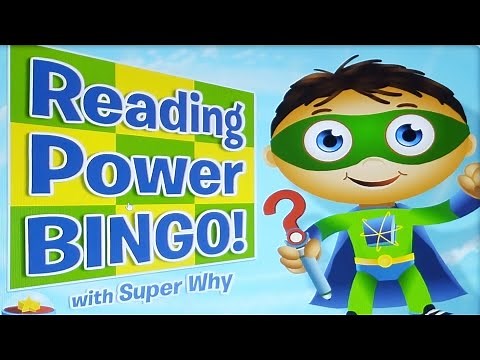 Super Why's Reading Power Bingo Gameplay