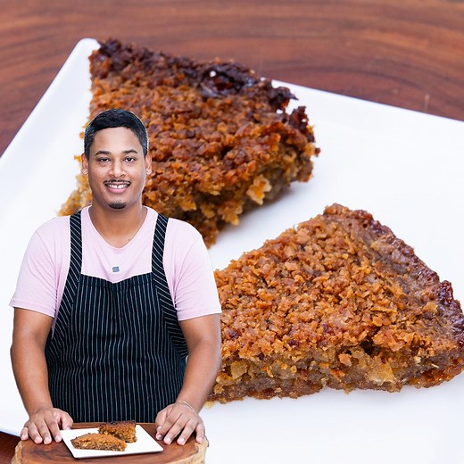 Pone 2 Ways: Cassava & Sweet Potato Recipe by Chef Shaun 🇹🇹 Pone is a traditional dessert in Trinidad and Tobago, reflecting the island's cultural diversity and culinary heritage. It originated from indigenous cassava cultivation and evolved through African influences during the colonial period. The dessert consists of grated cassava, sweet potato, coconut, sugar, and spices, baked into a pudding-like consistency. Pone holds cultural significance, often served at special occasions, and represe