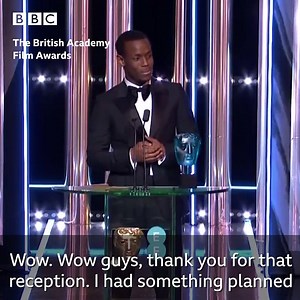 This moment was so moving. Congratulations to Micheal Ward, who has won the BAFTA Rising Star award tonight. 🌟 | BBC