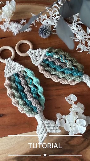 Macrame Fish Tutorial for Home Décor