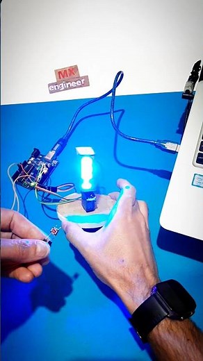 make craft with Arduino and servo and led #stem #Arduino