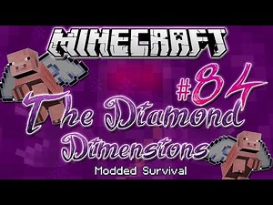 "BATTLE PIG IS OURS!" | Diamond Dimensions Modded Survival #84 | Minecraft