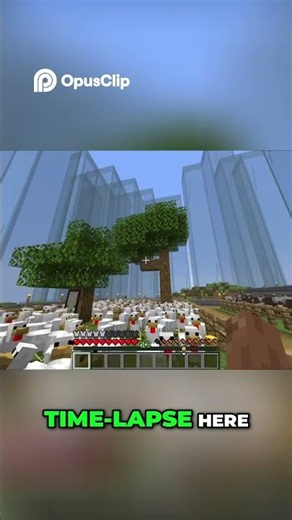 Silence Time Lapse 😝📈| #minecraft #survival #gaming #pcgaming #java #bedrock
