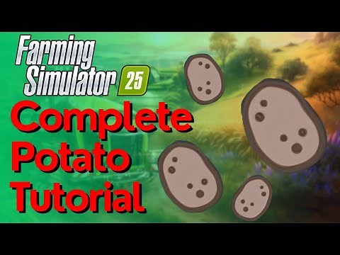 Potatoes Complete Guide | How To Grow, Harvest & Sell Potatoes In Farming Simulator 25