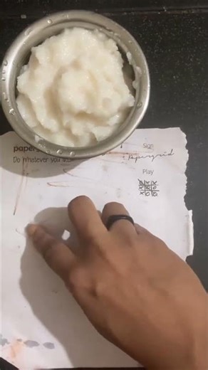 "I made some rice glue for my craft project."#shorts #wastematerialcraft #craft