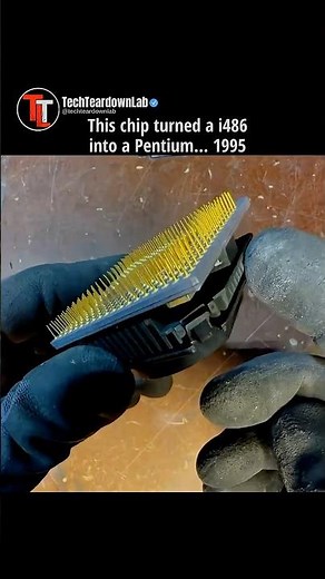 This tiny chip turned a 486 into a Pentium