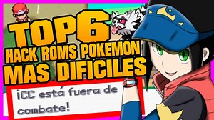 TOP 6 hack roms pokémon difíciles GBA
