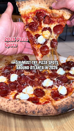 Top Six Pizza Spots in Atlanta for 2026
