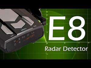 Radar detector E8 - review and testing of Chinese anti-radar