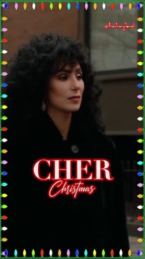 Darling, Christmas isn’t Christmas until I walk these streets again. ❄️ 🎵: Cher- Christmas Ain't Christmas Without You 🎬: Moonstruck (1987) #cher #Christmas #snl | The Cher World