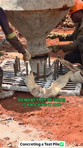 Concreting a Pile Foundation #Piling #Piles #DeepFoundation