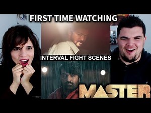 MASTER | Interval Fight Scenes | Talaphathy Vijay vs Vijay Sethupathi | Master Movie Reaction