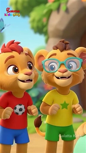 அம்மா இங்கே வா வா! 🦁 | Fun Baby Song | Tamil Rhymes for Toddlers