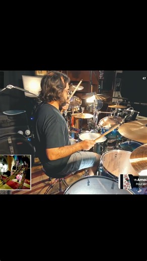 Paul McCartney Maybe I'm Amazed on DRUMS🥁