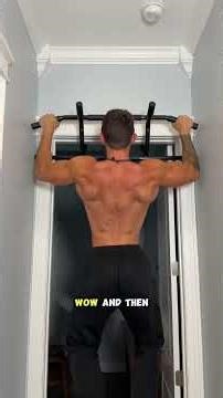 The best doorway pull up bar on the market 💪 #homeworkout #mobility #advancedabworkout #aznolt