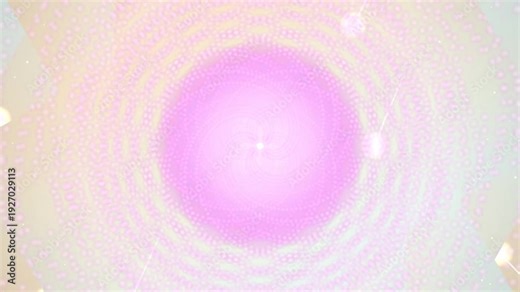 Pink Circle Animation with Soft Background.